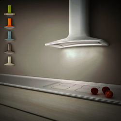 Elica Dolce Chimney Cooker Hood Azura